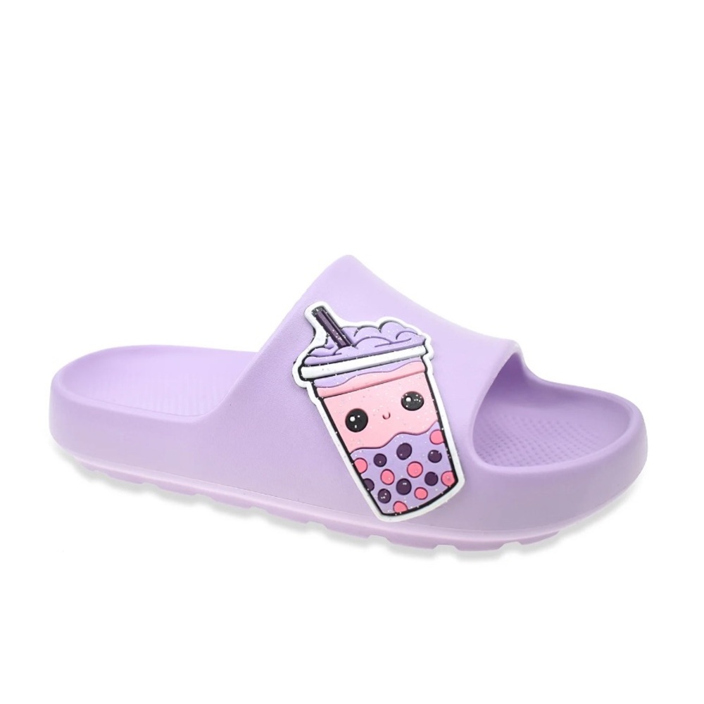 Wonder Nation Little Big Girl Icon Eva Slide Sandal size 6